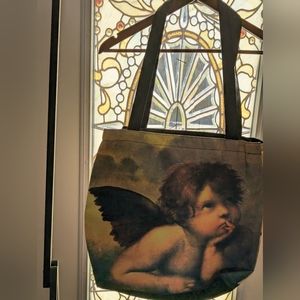 Cherub Canvas Tote Bag